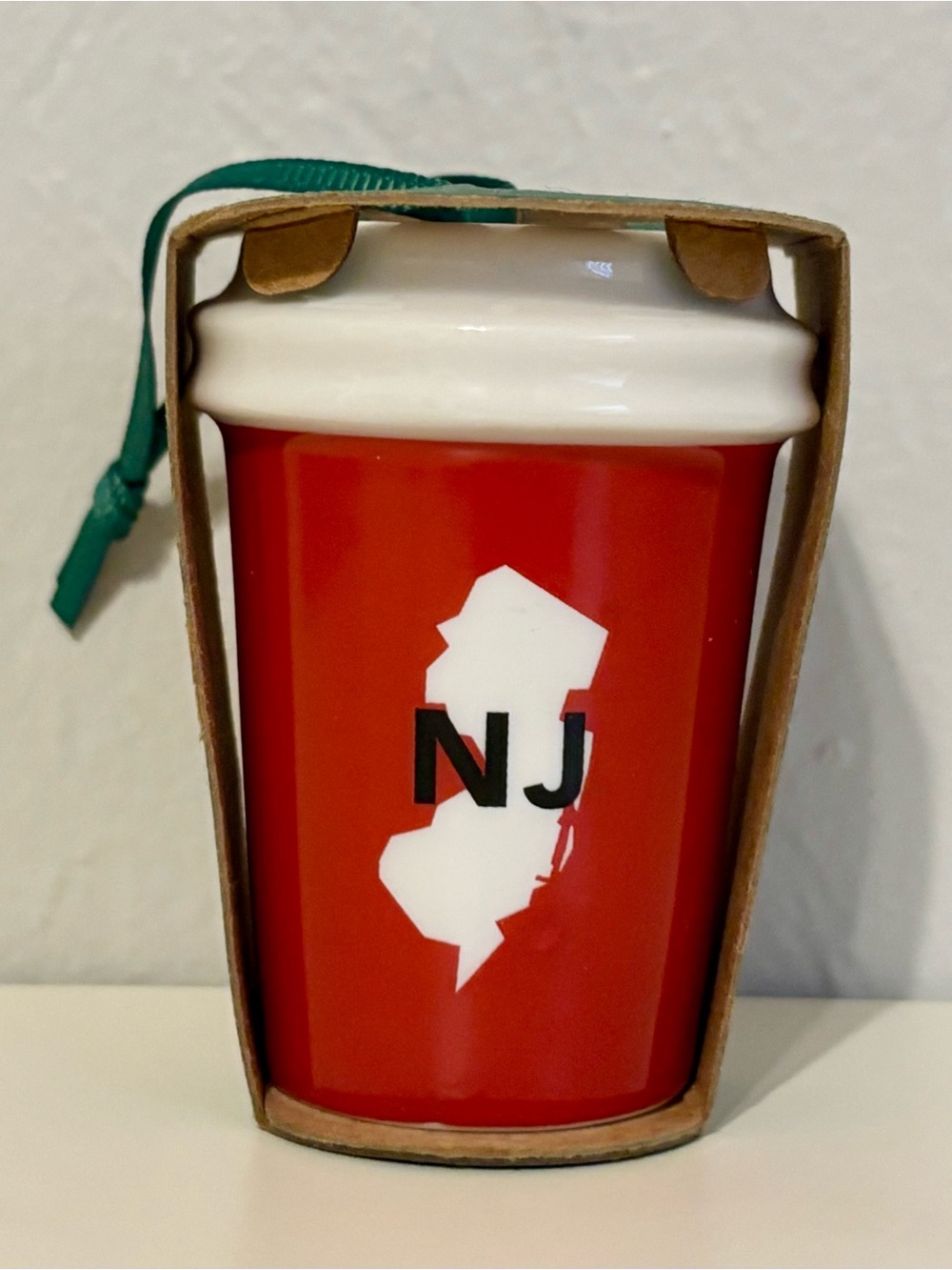 Starbucks New Jersey Christmas Ornament